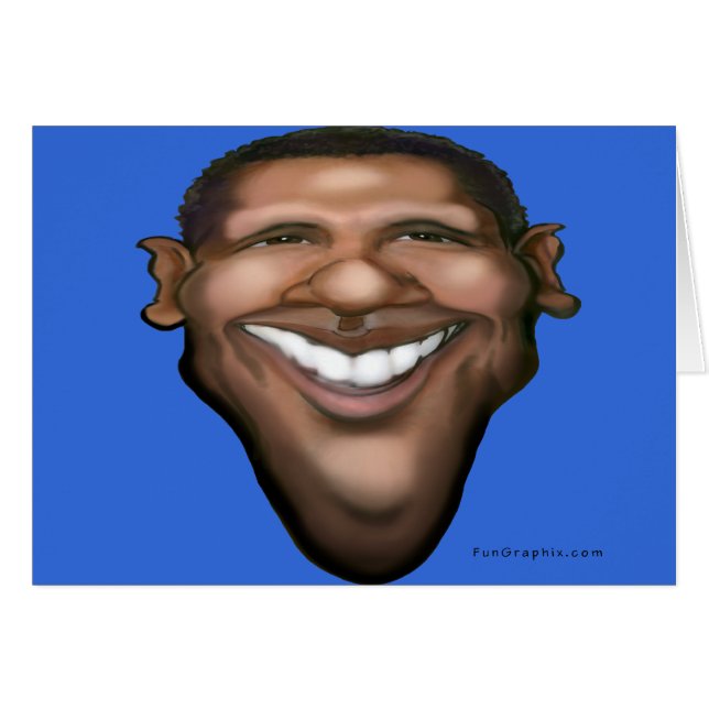 Cartão Obama (Frente Horizontal)
