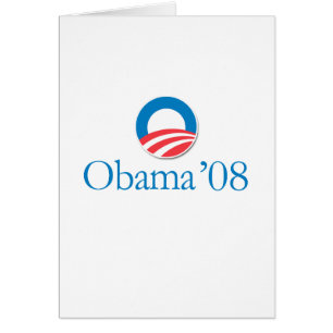 Cartão Obama '08