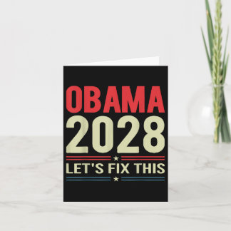 Cartão Obama Deixa Que Este Protesto Resista E Salve O De