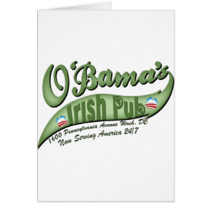 Cartão O'bama's Irish Pub