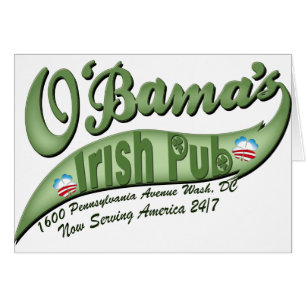 Cartão O'bama's Irish Pub