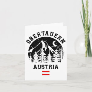 Cartão Obertauern Áustria Alpes Estação de Esqui Esqui Al