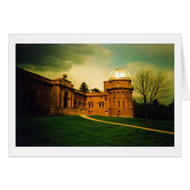 Cartão Obervatório 4 de Yerkes (Frente Horizontal)