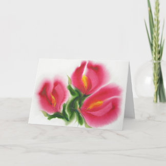 Cartão Objectivas triplas Notecard