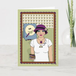 Cartão Objetive a Felicidade_Cartão de Boas-Vindas