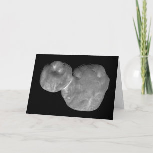 Cartão Objeto Ultima Thule Arrokoth Kuiper Belt