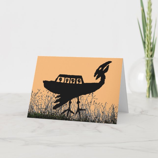 Cartão Objeto Voador Não Identificado (Frente)