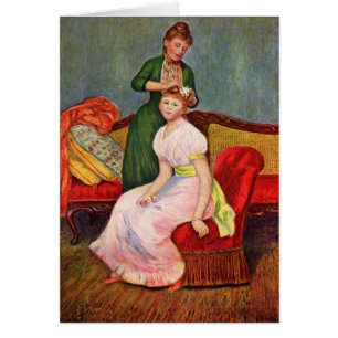 Cartão Obra-prima de Renior