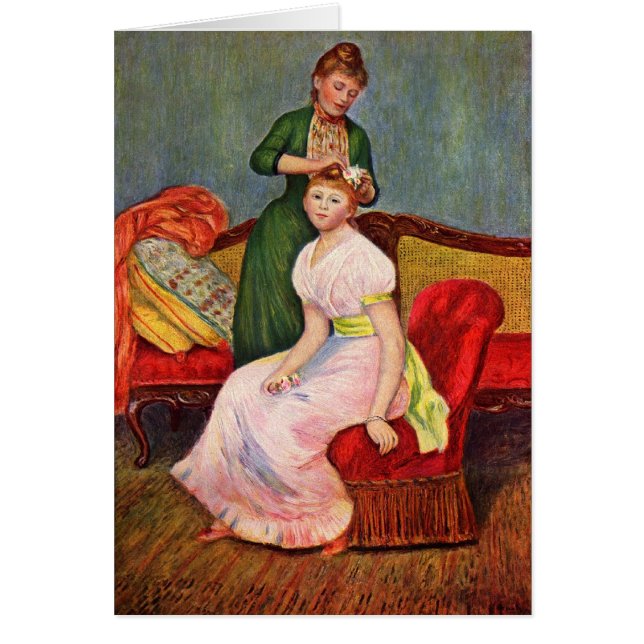 Cartão Obra-prima de Renior (Frente)