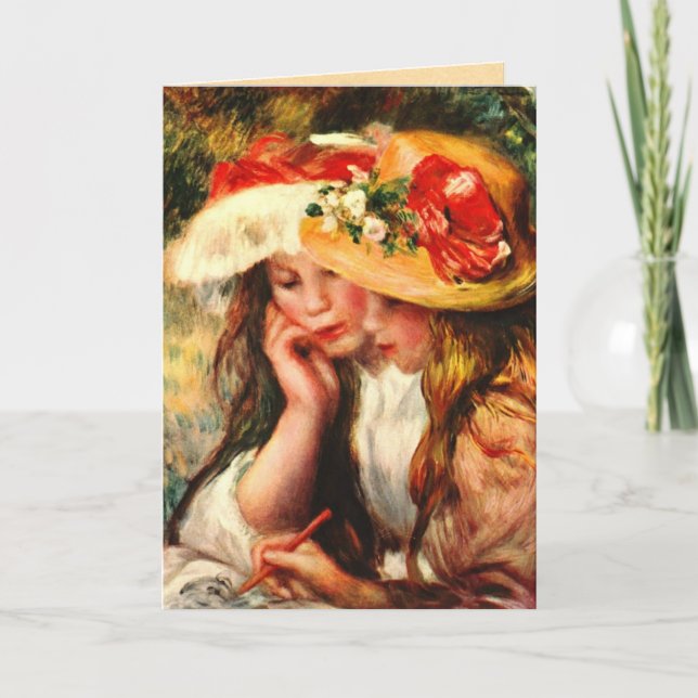 Cartão Obra-prima de Renior (Frente)