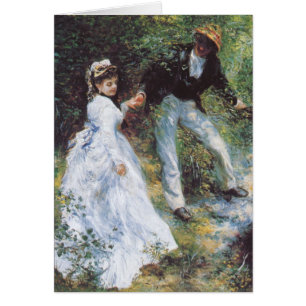 Cartão Obra-prima de Renior