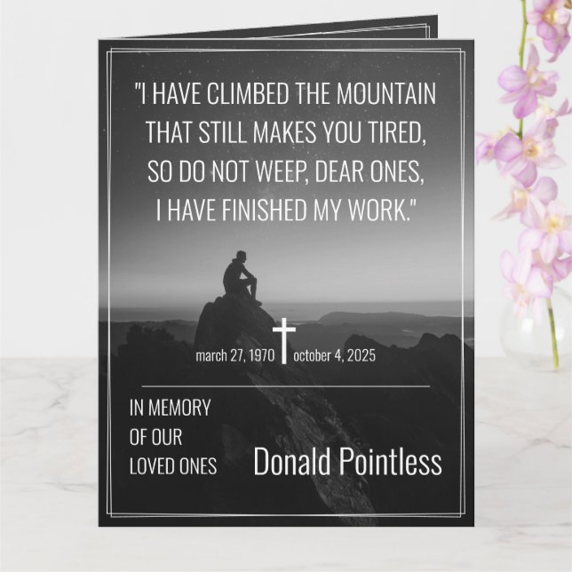 Cartão Obras da Vida (Orquídea)