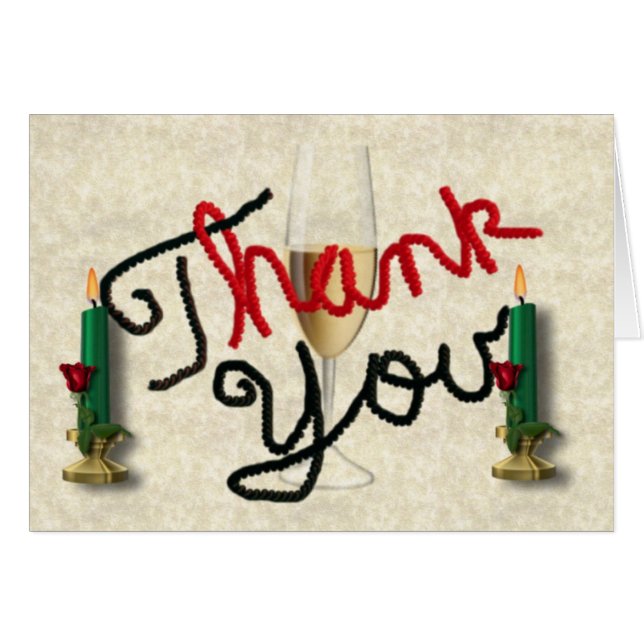 Cartão Obrigado (Frente Horizontal)