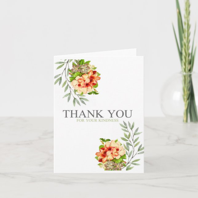 Cartão Obrigado (Frente)