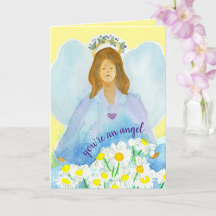 Cartão Obrigado, cuidador. Você é um Angel Healthcare