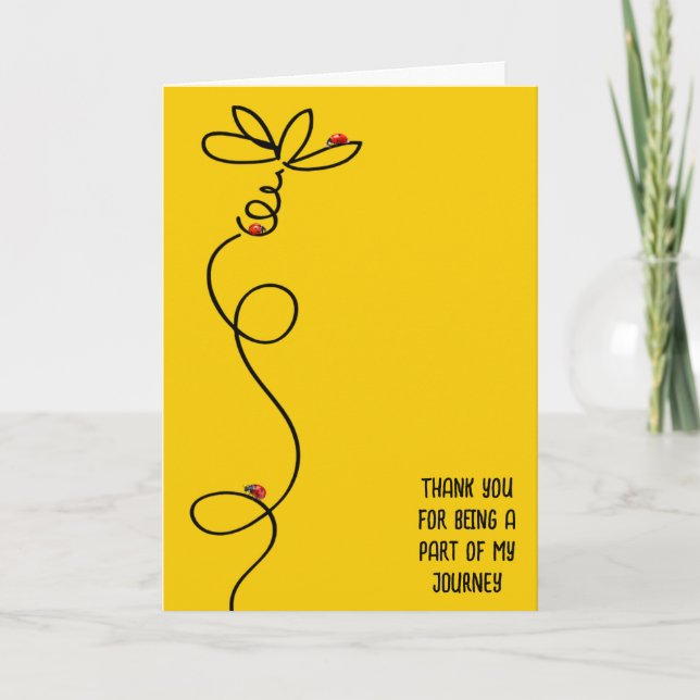 Cartão Obrigado Damybugs E Daisy (Frente)