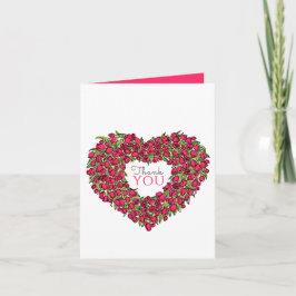 Cartão Obrigado de arte de tulipa vermelha, sua foto de c