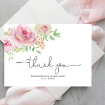 Obrigado de chá de panela Elegante