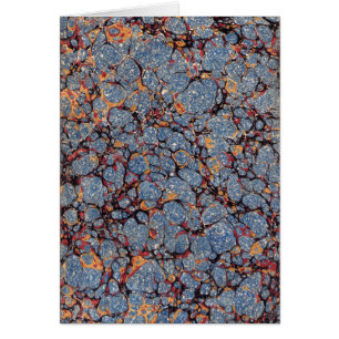 Cartão Obrigado do teste padrão do papel marmoreado do