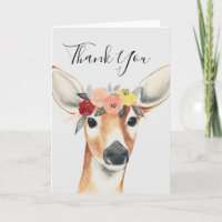 Obrigado| Flower Crown Forester Deer