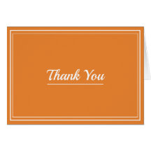 Obrigado Linhas Decorativas Mínimo Laranja Persona