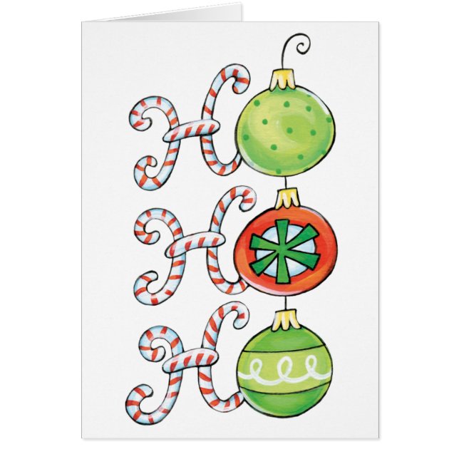Cartão Obrigado pelo Natal Antigo (Frente)