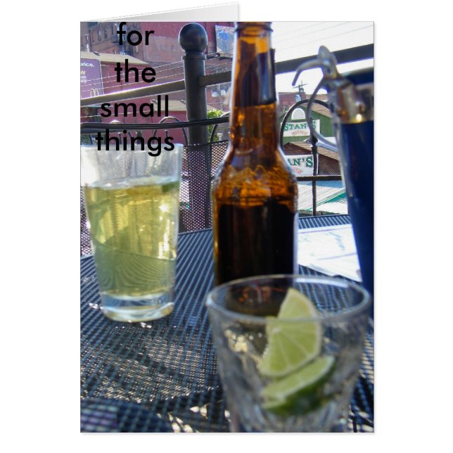 CARTÃO OBRIGADO POR PEQUENAS COISAS (Frente)