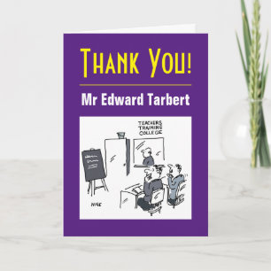 Cartão Obrigado Professor por mensagem