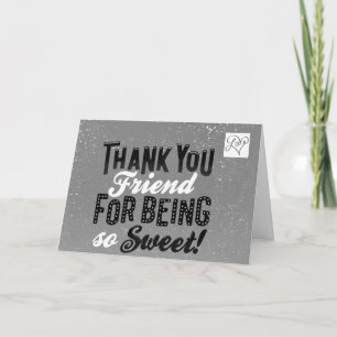 CARTÃO OBRIGADO U POR SER MEU AMIGO QUERIDO DE ANIVERSÁRI