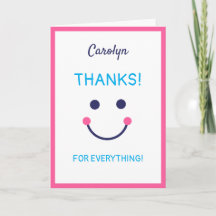 OBRIGADO. Você me fez feliz. Personalizado