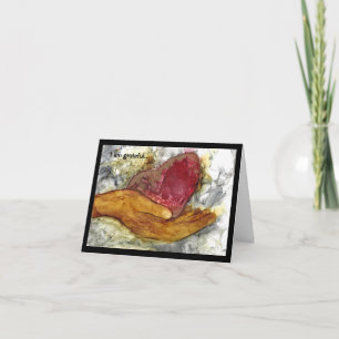 Cartão Obrigados amorosos