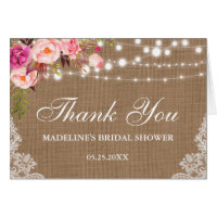 Obrigados de rendas de Chá de panela Floral Russo