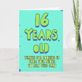 Cartão Obrigados para procurar no telefone para ler isto