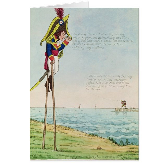 Cartão Observações em cima dos Stilts (Frente)