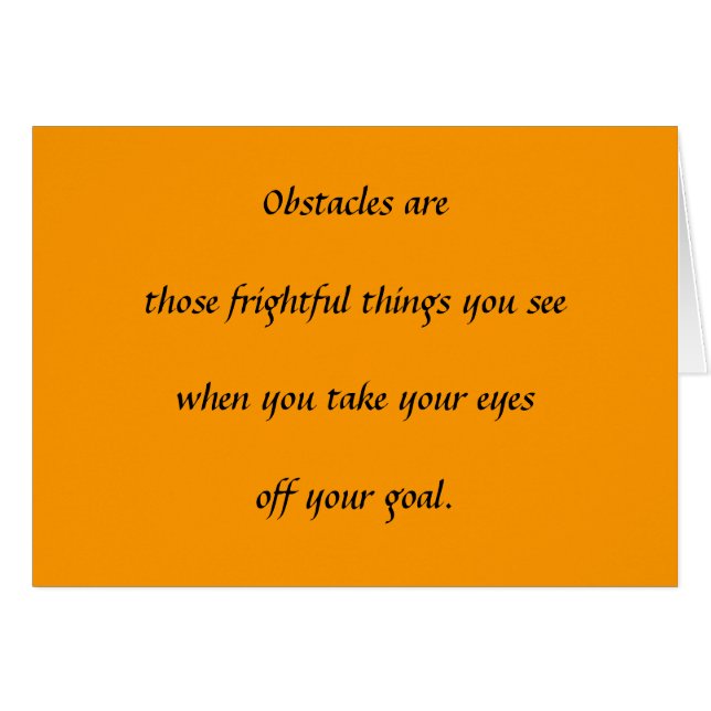 Cartão Obstáculos (Frente Horizontal)