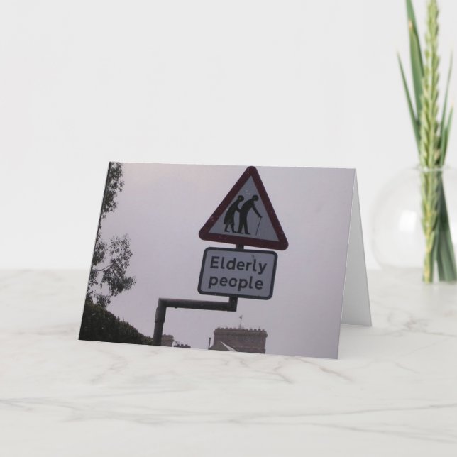 Cartão Obtenção mais velho (Frente)