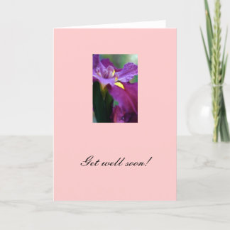 Cartão "Obtenha bem logo! "