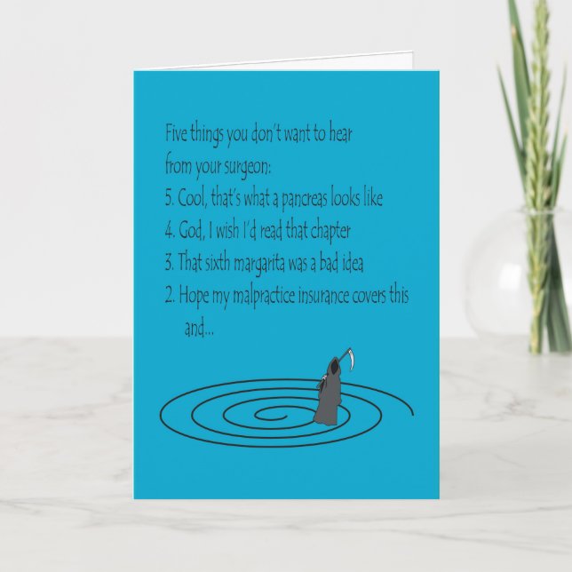 Cartão Obtenha bem logo (Frente)