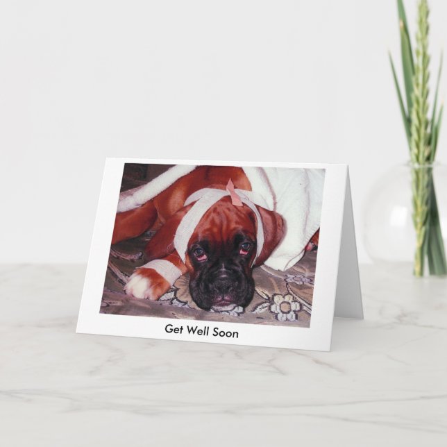 Cartão Obtenha bem logo (Frente)