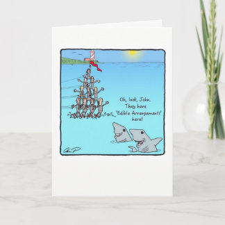 Cartão Obtenha bem logo: Arranjo comestível