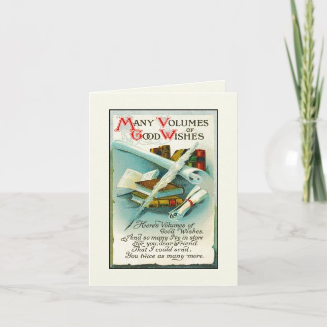 Cartão Obtenha o poço logo para leitores ávidos - membros (Frente)