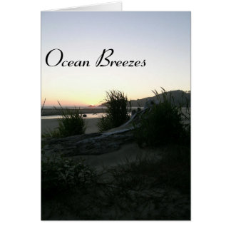 Cartão Ocean Breezes