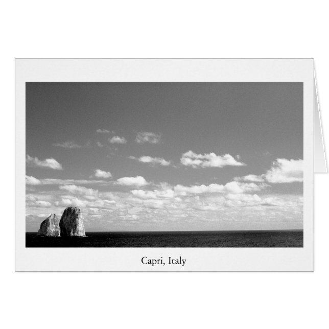 Cartão Ocean Rocks (Frente Horizontal)