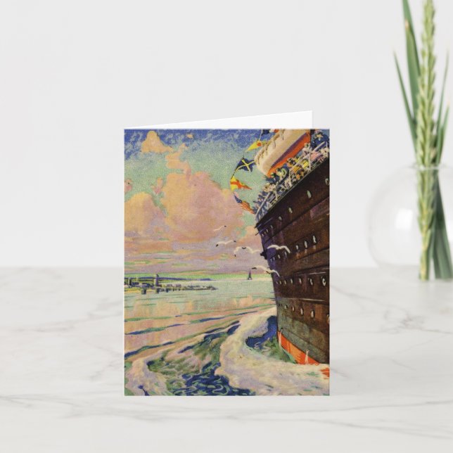 Cartão Oceano Liner (Frente)