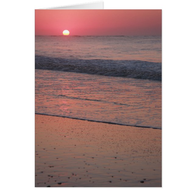 Cartão Oceano Sol (Frente)