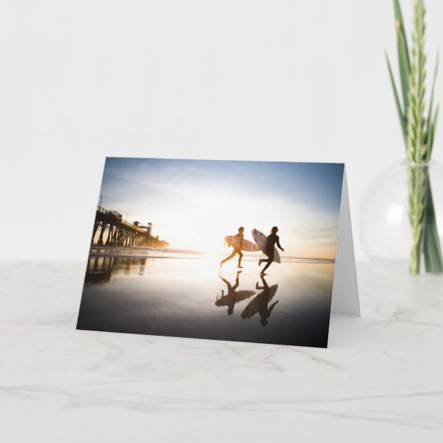 Cartão Oceanside Beach (Frente)