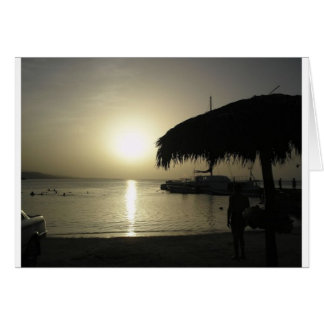 Cartão ocho rios sunset