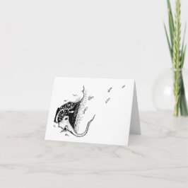 Cartão Octopus Farewell