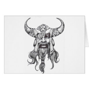 Cartão Odin o grande deus dos noruegueses