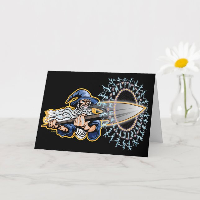 Cartão Odin - Runeblast - Greeting Card (Planta pequena)